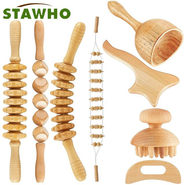 STAWHO Holztherapie-Massagegerät, Unisex - Bild 1