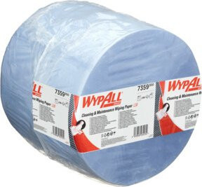 WypAll L30 Reinigungstücher Blau, 3-lagige Rolle mit 1.000 Tüchern für Reinigung und Wartung - Bild 1