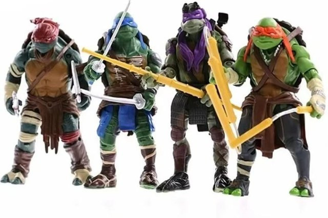 Yiran toy 1 Teenage Mutant Ninja Turtles Actionfiguren Fernsehfilmfigur - Bild 1