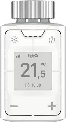AVM FRITZ!DECT 302 Funk-Heizkörperthermostat elektronisch in Weiß mit App-Steuerung und Smart Home Integration - Bild 1