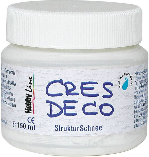 Cres Deco Struktur-Schnee in Weiß, 150 ml - Bild 1