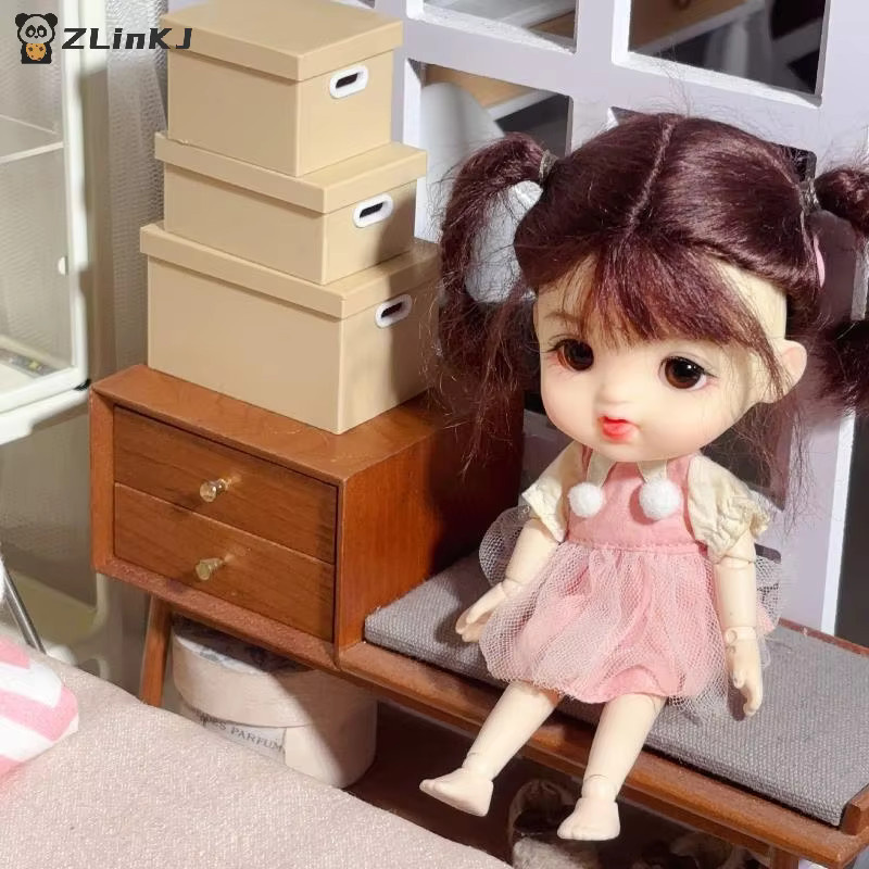 MYPANDA Miniatur-Aufbewahrungsbox mit Deckel, 1-teiliges Set - Bild 2