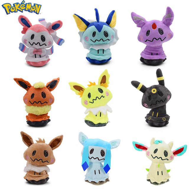 Bandai Pokémon Mimikyu Eevee Plüschtier Cosplay, Stoffpuppe - Bild 1