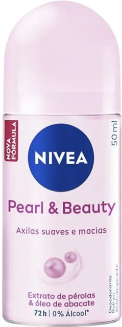 Nivea Pearl Beauty Antiperspirant Deodorant Roll-On, 50 ml, Damen - Bild 1