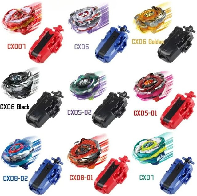 Takara Tomy CX Battle Alloy Gyro Launcher Kombi-Set, Kampfspielzeug - Bild 1