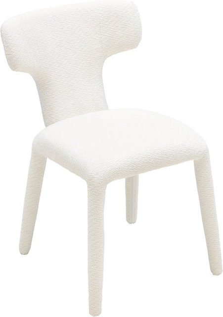 Mömax Stuhl Finja in Beige mit Bouclé-Bezug für Wohn- und Esszimmer - Bild 1