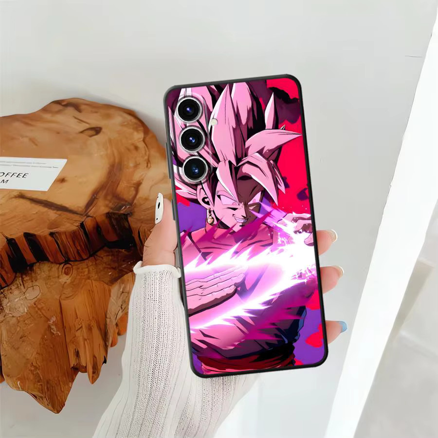 Dragon Ball Cartoon Handyhülle für Samsung Galaxy A-Serie in Schwarz und Multicolour, weiche Schutzhülle - Bild 6
