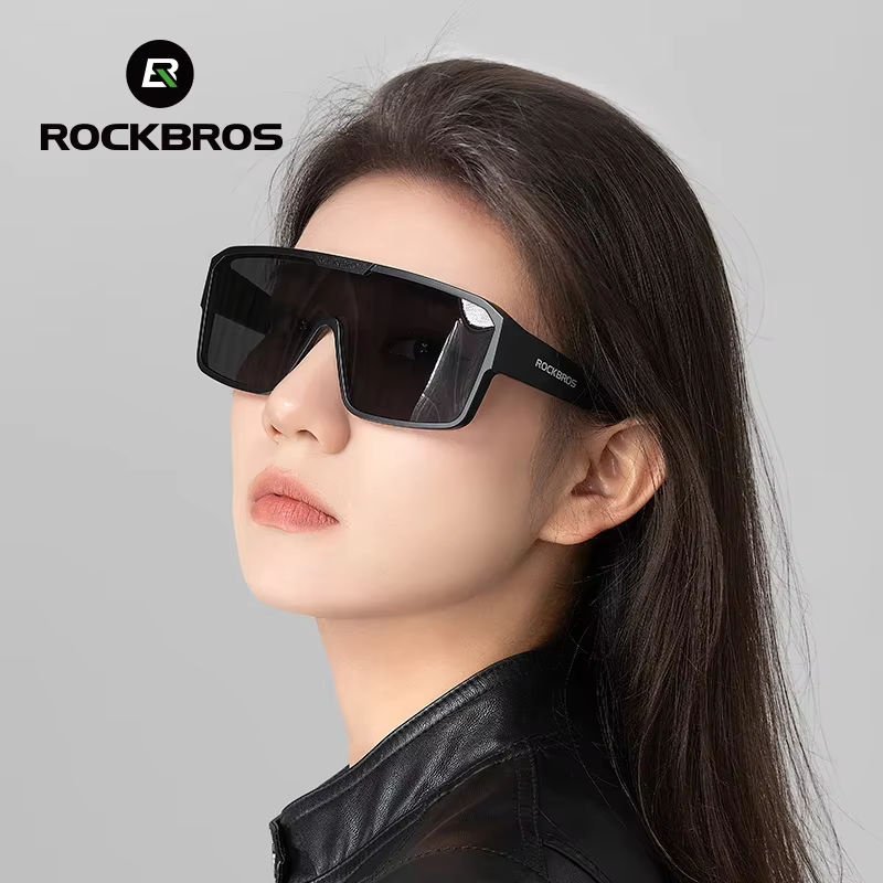 ROCKBROS Sonnenbrille, Vollrand, Unisex, black - Bild 5