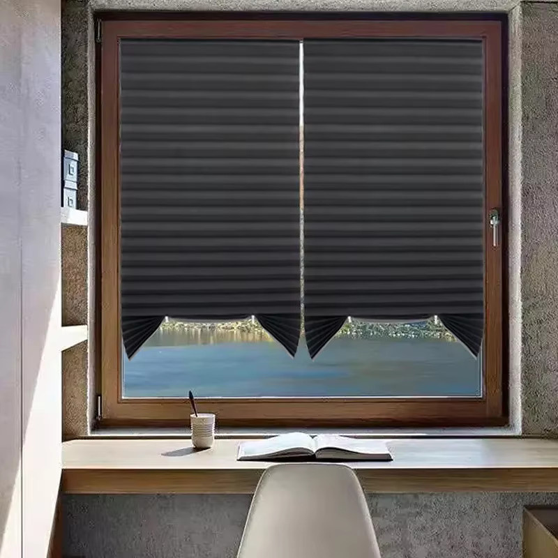 MOONBIFFY Verdunkelungsjalousie Plissee aus Textil in Weiß, B/H: 60 x 150 cm - Bild 3