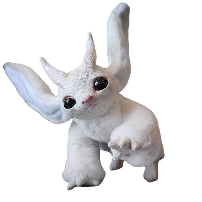 Yiran toy 1 Plüschtier weiß Latex PP-Baumwolle ab 14+ Jahren - Bild 3