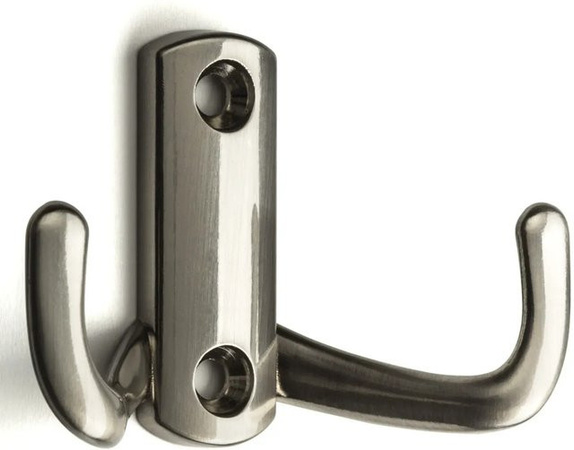 SOTECH Garderobenhaken JULIE in Edelstahloptik, Farbe: Silber, Breite: 70,0 cm, Tiefe: 25,0 cm, Höhe: 1,0 cm