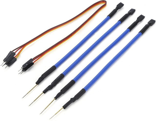 KaiSai 4-teiliges Set LED BDM Rahmen mit 4 Sondenstiften und Anschlusskabel in Blau, passend für Ktag Kess V2 Fgtech BDM100 - Bild 1