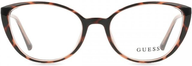 Guess GU3044 Korrektionsbrille, Unisex, Vollrand, oval, Acetat, black - Bild 1