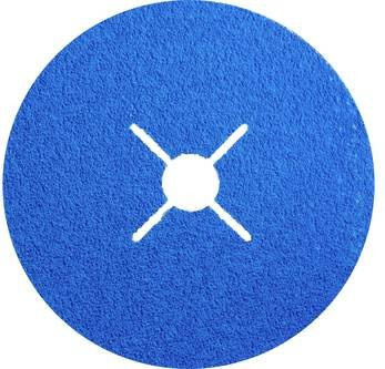 PFERD Fiberscheiben-Set blau, Durchmesser: 150 mm, Körnung: 60, 25 Stück - Bild 1