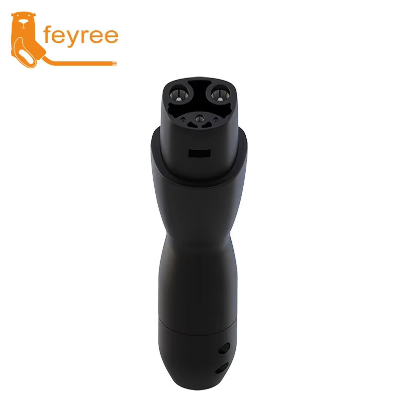 Feyree TS-NACS Ladekabel für Tesla Elektroautos in Schwarz für Modell 3, X, Y und S - Bild 3