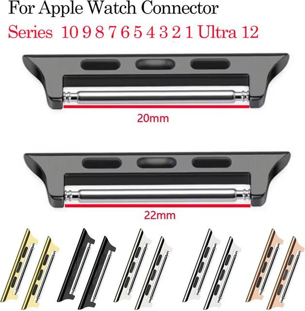 FancyWrist Armbandanschluss für Apple Watch, Edelstahl, Unisex - Bild 1