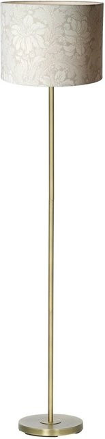 PR Home Amy Stehleuchte aus Metall in Beige mit E27 Fassung, Höhe: 150 cm - Bild 1