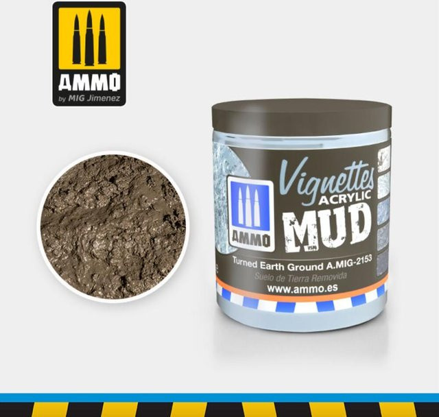 AMMO by MIG Jimenez Vignettes Turned Earth Ground, Braun - Bild 1