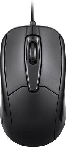 Perixx PERIMICE-209 P Kabelgebundene optische Maus in Schwarz mit 1000 dpi und 3 Tasten - Bild 1