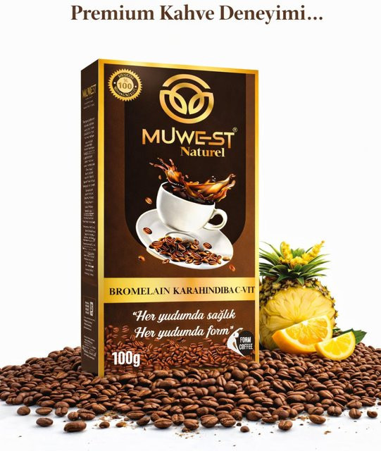 Muwest Kaffee, koffeinfrei, Klassik/Natur, 100 g - Bild 1