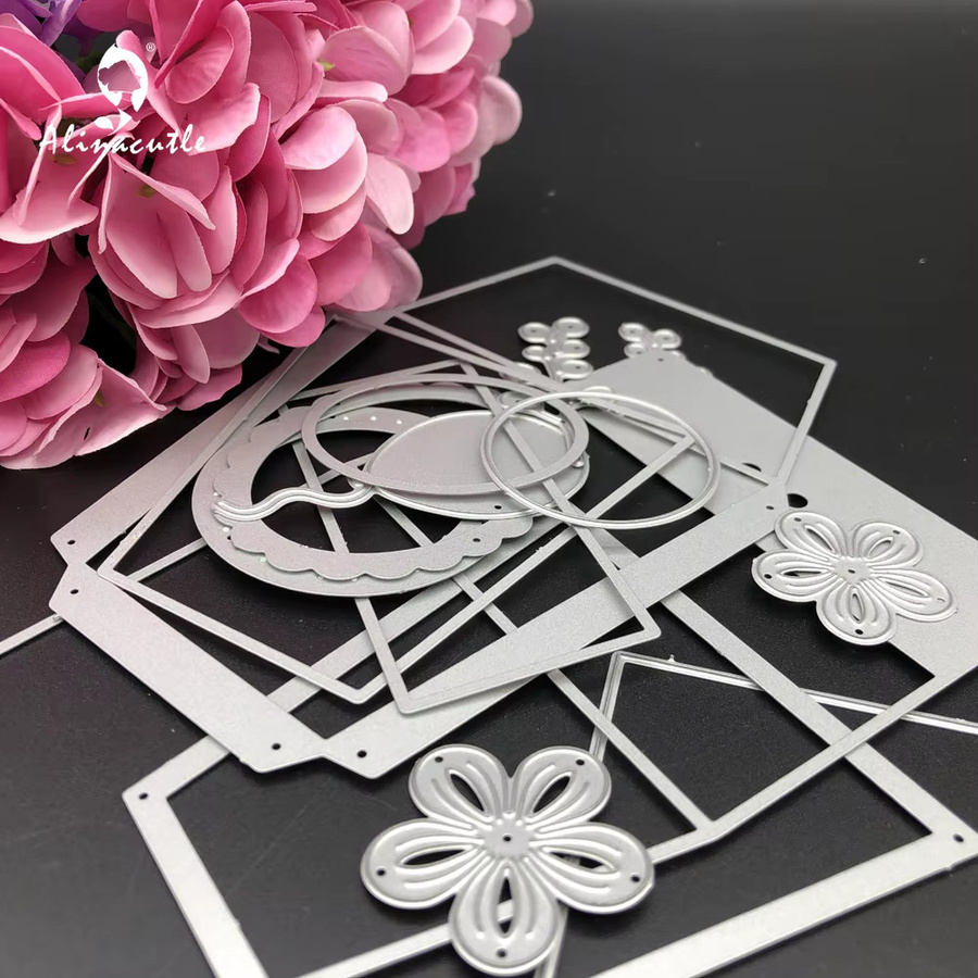 Alinacutle Metall Stanzformen Set für Scrapbooking und DIY Bastelarbeiten - Bild 2