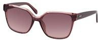 Fossil FOS 3170/G/S Sonnenbrille, Cat Eye, Kunststoff, transparent, braun, Damen - Bild 1