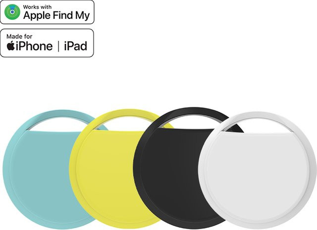 4-teiliges Smart-Tag Bluetooth-Tracker Set kompatibel mit Apple Find My zur Ortung von Gepäck, Geldbörsen und Schlüsseln - Bild 1