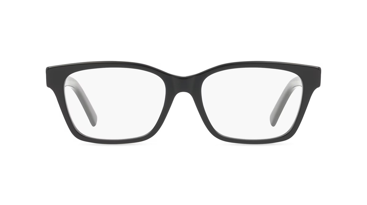 Givenchy Brille, Vollrand, Quadratisch, Acetat, schwarz, Damen - Bild 1