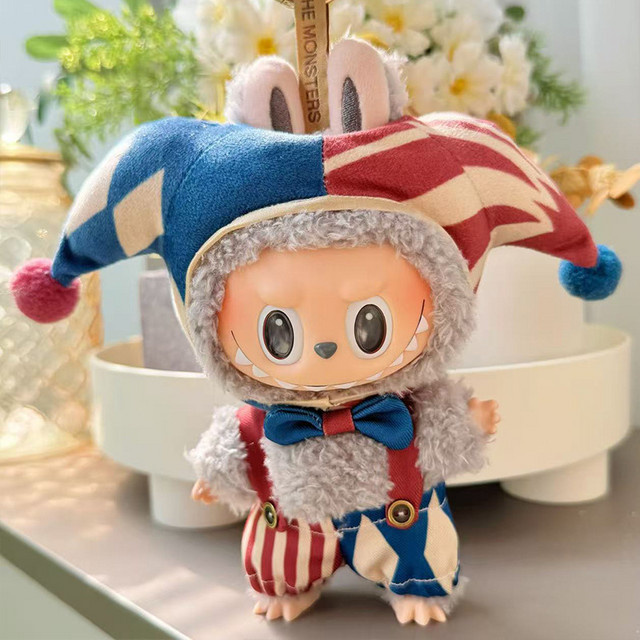 LABUBU Clown-Verkleidungsset, Puppenkleidung, Zubehör - Bild 1