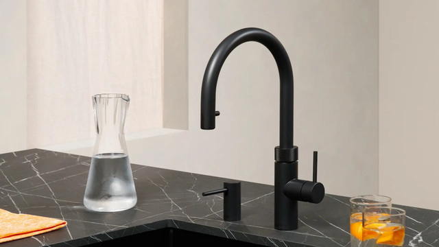 Quooker Flex Round Heißwasser-System in Schwarz FXRBLK + PRO3 - Bild 1