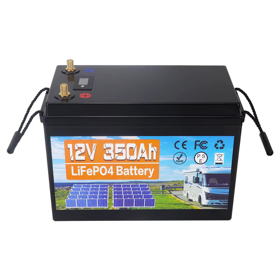 Likctt 12V 350Ah LiFePO4 Batteriepack mit integriertem BMS in Schwarz - Bild 3