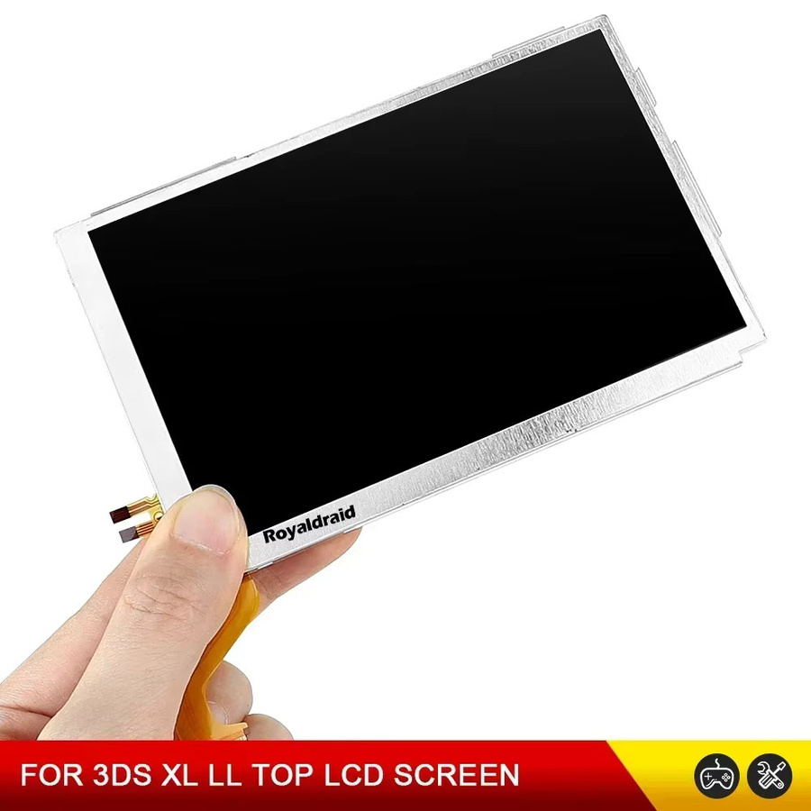 Nintendo Ersatz LCD-Display für 3DS XL/LL Gaming-Konsole in Schwarz - Bild 3