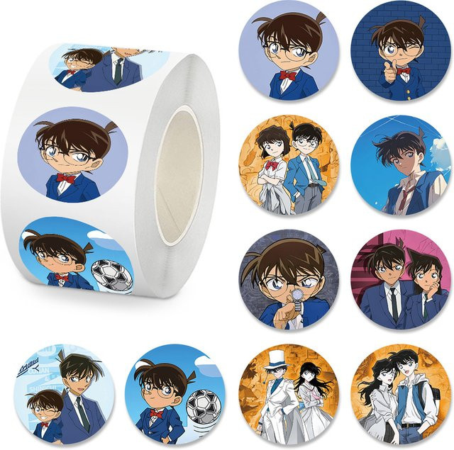 Keeppley Anime Detektiv Conan Graffiti Aufkleber, 500 Teile - Bild 1