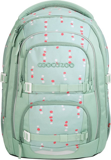 Coocazoo Schulrucksack PORTER Dancing Dots in Grün - Bild 1