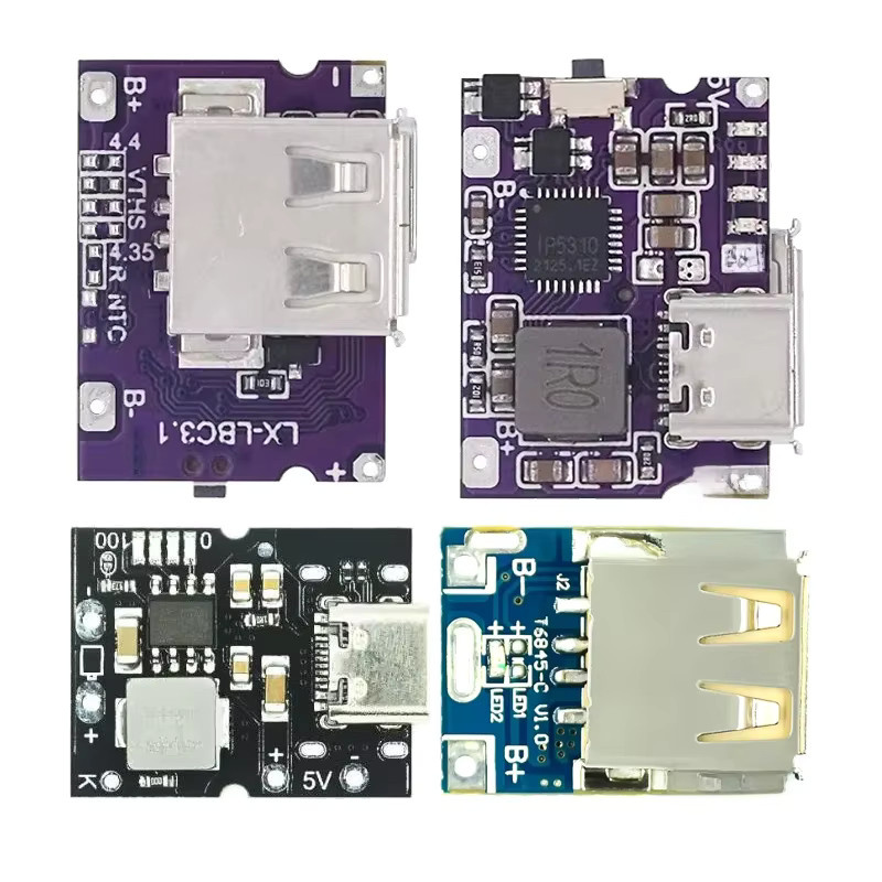 Si Tai&SH Boost Converter Step-Up Power Modul mit Typ-C und Micro USB sowie LED Anzeige für Mobile Power Bank Zubehör - Bild 4