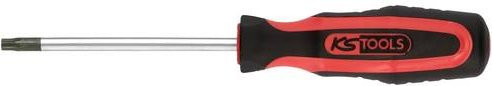 KS Tools ERGOTORQUEplus Torx-Schraubendreher TB 9 in Rot aus Chrom-Vanadium - Bild 1