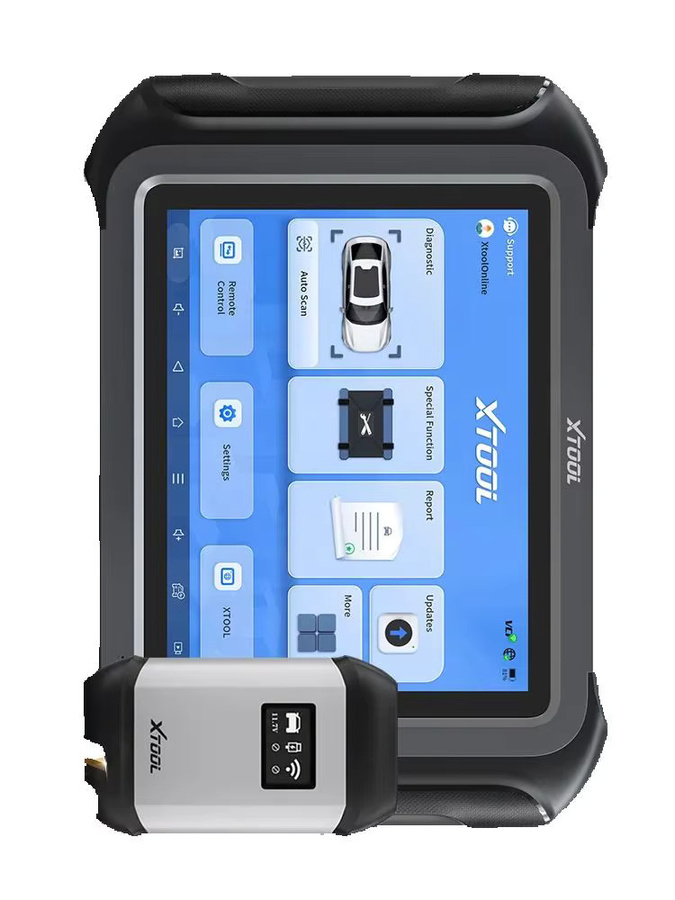 XTOOL D9S Wi-Fi Kfz-Diagnosegerät in Schwarz mit ECU-Codierung, Schlüsselprogrammierung und über 45 Reset-Funktionen für BMW und Volkswagen inklusive FCA SGW, DoIP und CAN FD Protokoll - Bild 6