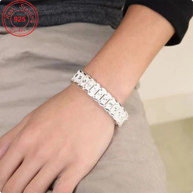 DOTEFFIL Armband 925 Sterlingsilber, 8 Zoll, Unisex - Bild 1