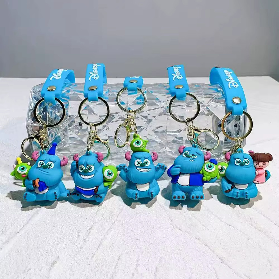 Disney Monsters University Mike Wazowski Sulley, Silikon-Puppenanhänger, Einzelfigur - Bild 2
