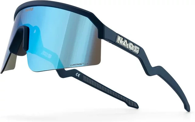 Naos Ziris Sonnenbrille, Unisex, Vollrand, Blue, Plastic, Wrap - Bild 1