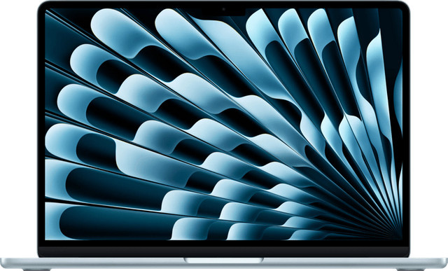 Apple MacBook Air 13 (M5, 2026) Notebook mit 16GB RAM, 1TB SSD, 10-Core CPU, 10-Core GPU, Himmelblau - Bild 1