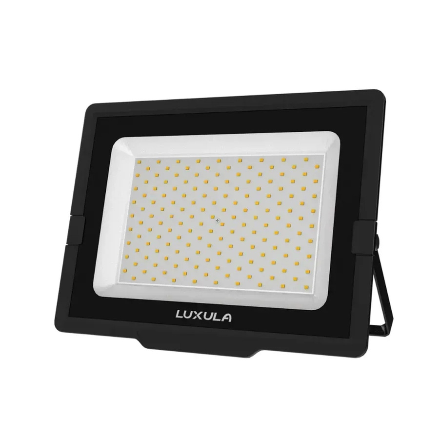 LUXULA LED Fluter 150W Außenstrahler Schwarz IP65 15000lm 3000K Warmweiß - Bild 2