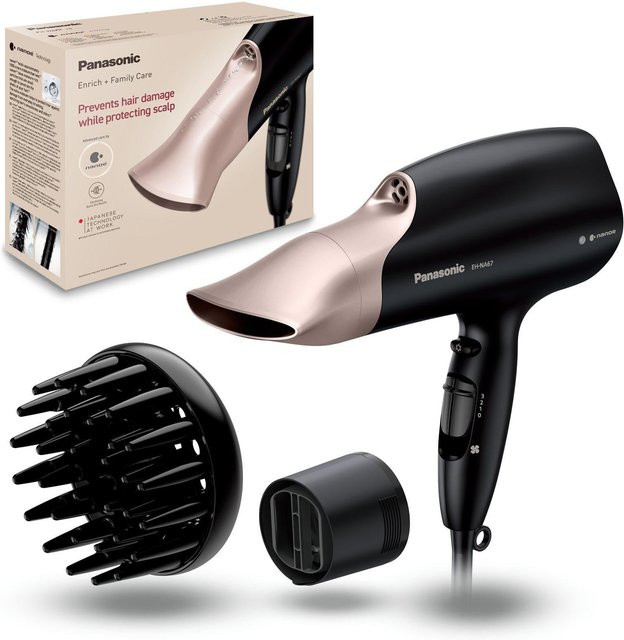 Panasonic EH-NA67PN nanoe™ Haartrockner, Schwarz, Unisex - Bild 1