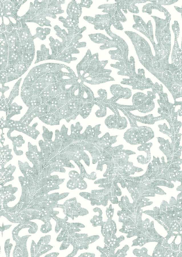 Lewis & Wood Tapete Pomegranate Fresco Marina in Multicolour mit floralem Art Nouveau Design aus Vlies - Bild 1
