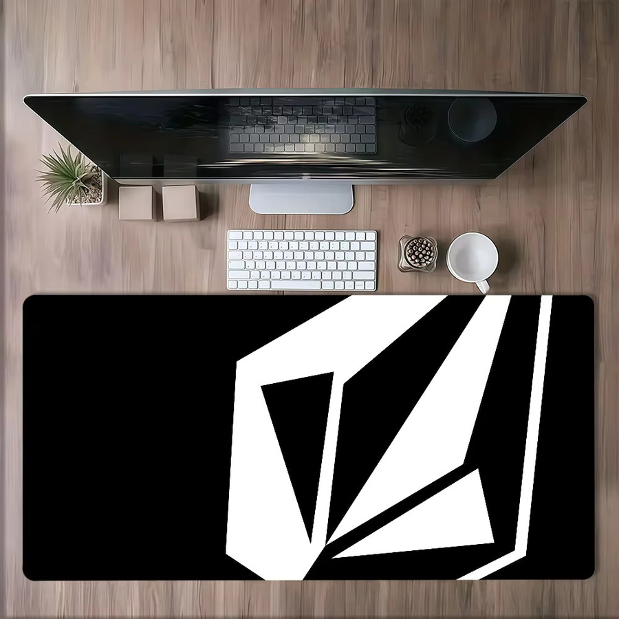 Volcom Mauspad Schwarz rutschfest und verdickt mit Lockedge-Design für Gaming und Büro - Bild 3