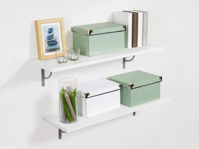 OBI Regalboden Eckig Weiß B: 60 cm, T: 20 cm, H: 1,8 cm - Bild 1