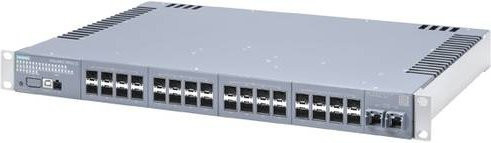Siemens Industrial Ethernet Switch 6GK5534-5TR00-3AR3 in Grau - Bild 1