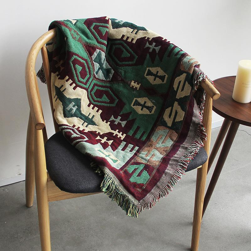 Dress U Up Fashion Jacquard Tagesdecke aus Baumwolle in Grün, B/B: 90 x 90 cm - Bild 3