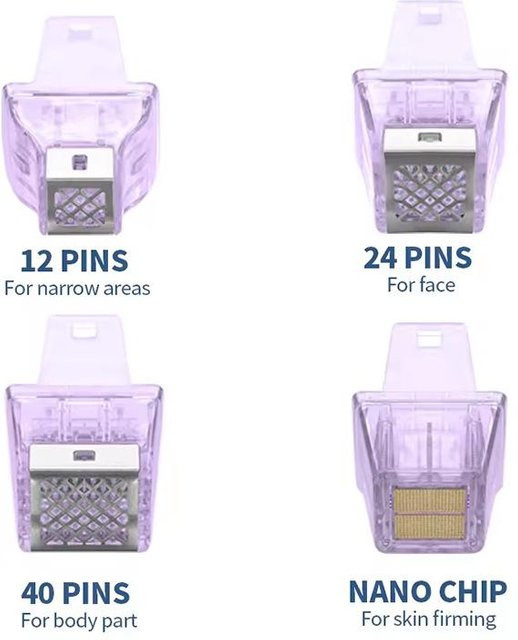 SD&HI Einweg-Isolierpatronen für Morpheus8, vergoldete Nano-Chip-Patronenzubehörteile mit 12, 24 oder 40 Pins, Farbe Gold - Bild 1