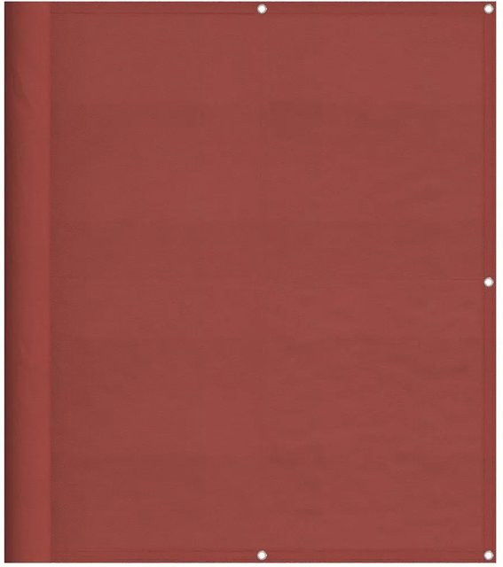 vidaXL Balkon-Sichtschutz aus Polyester-Oxford mit PU-Beschichtung, Terrakotta, Breite: 120 cm, Höhe: 700 cm - Bild 1